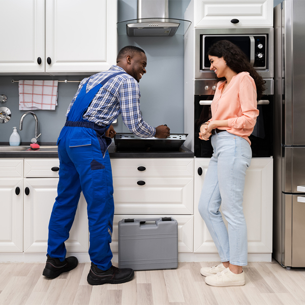 what kind of warranty do you offer on your cooktop repair services in Pineville Arkansas